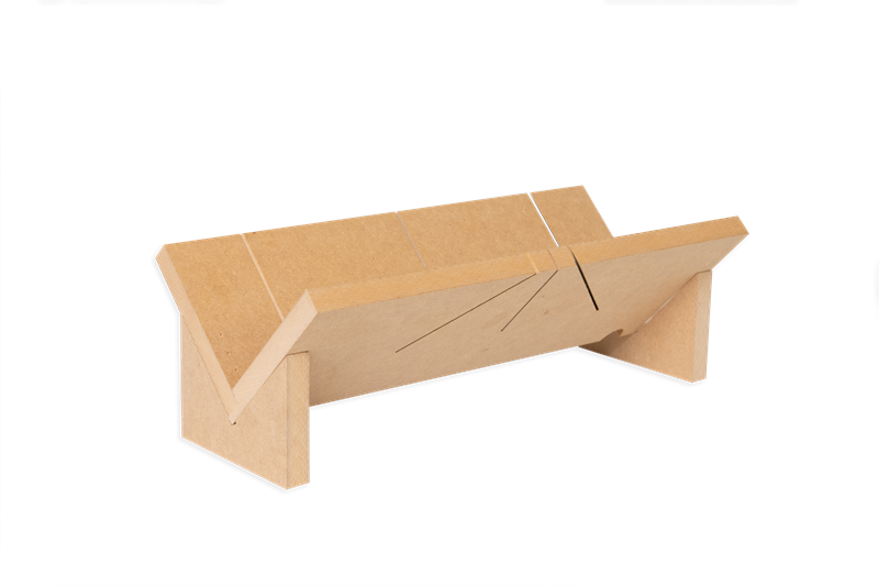 MB1 scatola per tagli obliqui